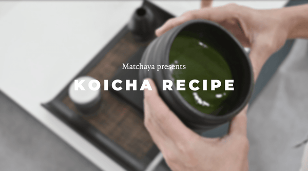 Koicha (Thick) Recipe | Ceremonial Grade Matcha