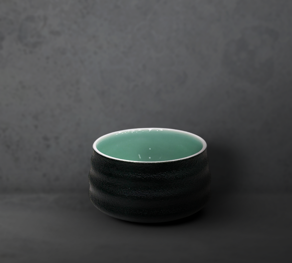Black Ceramic Chawan– Matchaya