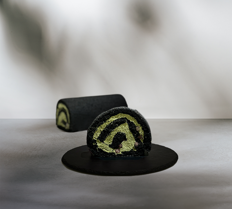 Signature Matcha Azuki Roll Cake