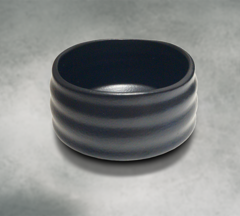 Black Ceramic Chawan