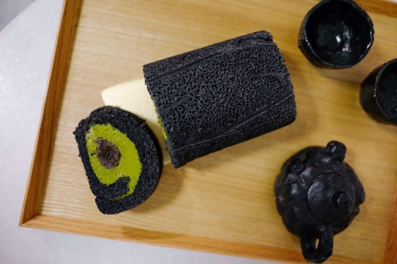 Matcha Azuki Roll Cake (Ceremonial Grade) - Matchaya: Progressive Tea Bar